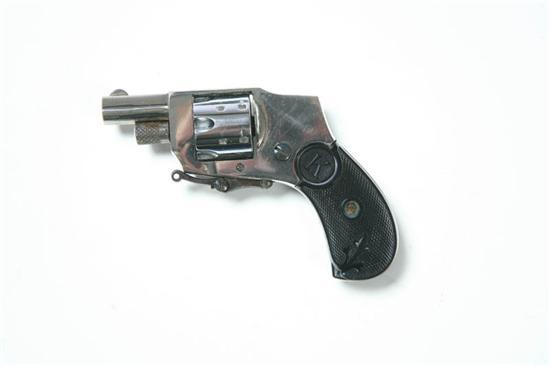 Appraisal: BABY HAMMERLESS REVLOVER A caliber revolver with a folding trigger