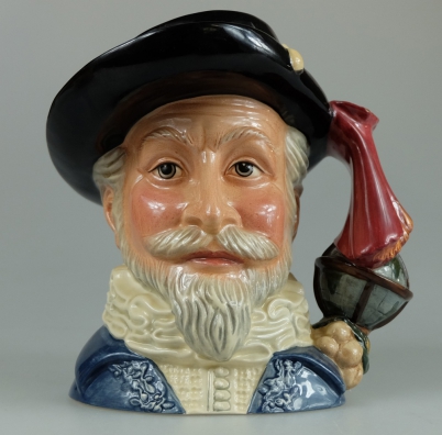 Appraisal: Royal Doulton large character jug Sir Walter Raleigh D Character