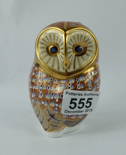 Appraisal: Royal Crown Derby Owl - boxed