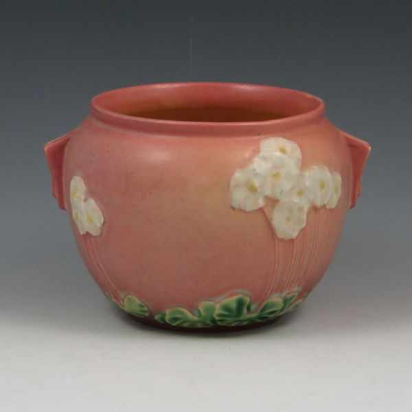 Appraisal: Roseville Primrose jardiniere in pink Marked Roseville - Mint ''