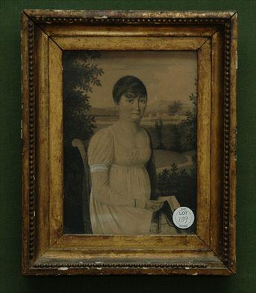 Appraisal: Print Portrait of a Woman