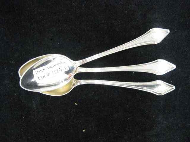 Appraisal: Sterling Silver Teaspoons '' monogram ''D'' Gorham