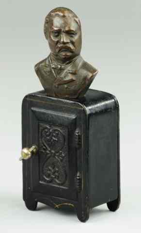 Appraisal: CLEVELAND BUST SAFE STILL BANK J M Harper reportedly one