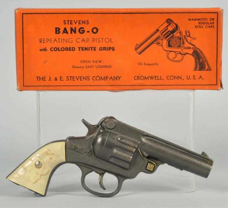 Appraisal: Stevens Bang-O Repeating Toy Cap Gun Gun is unfired with