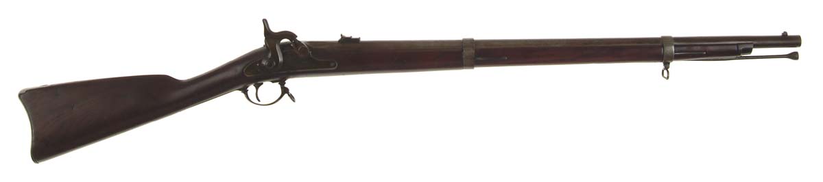 Appraisal: MODIFIED SPRINGFIELD MODEL RIFLE MUSKET Cal - rnd bbl Bbl