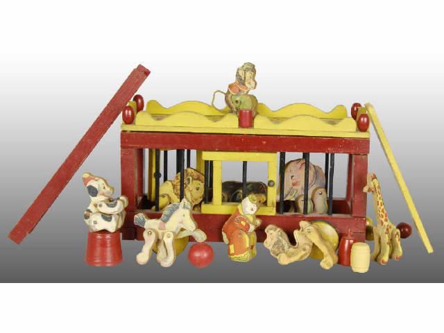 Appraisal: Fisher-Price Big Performing Toy Circus Set Description Includes all nine