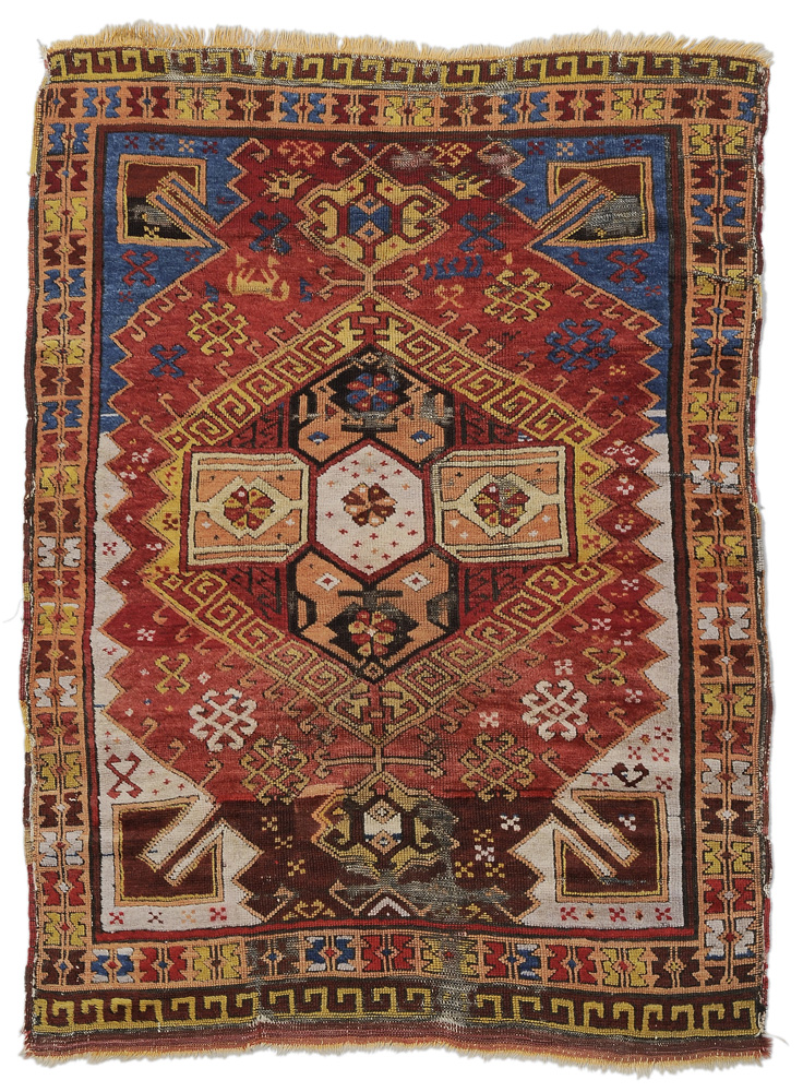 Appraisal: Turkish Rug early th century ft in x ft in