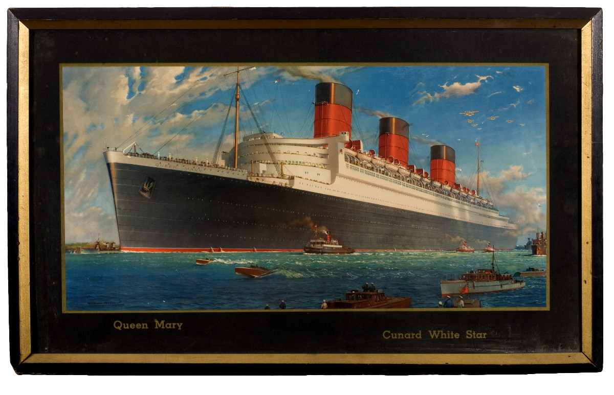 Appraisal: THE OCEAN LINER quot QUEEN MARY quot OF THE CUNARD