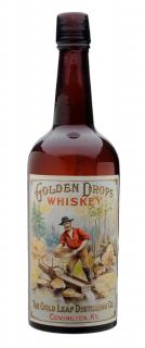 Appraisal: Golden Drops Whiskey Bottle Paper label Circa s Excellent T