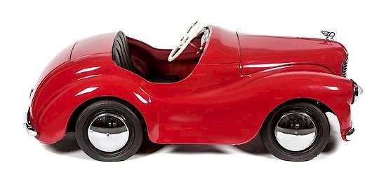 Appraisal: A J Pedal Car Length inches A J Pedal Car