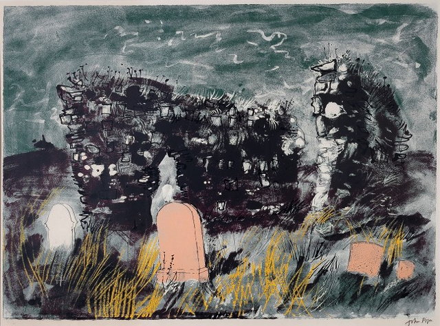 Appraisal: John Piper British - Ruined Chapel Isle of Mull Levinson