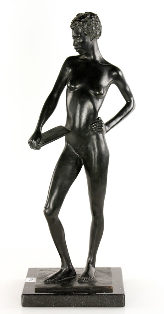 Appraisal: A - Rich The Negress Bronze Frances Rich The Negress