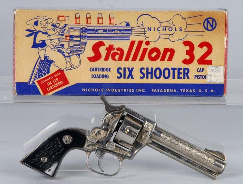 Appraisal: Nichols Stallion Cap Gun Description Includes box Box is wrapped