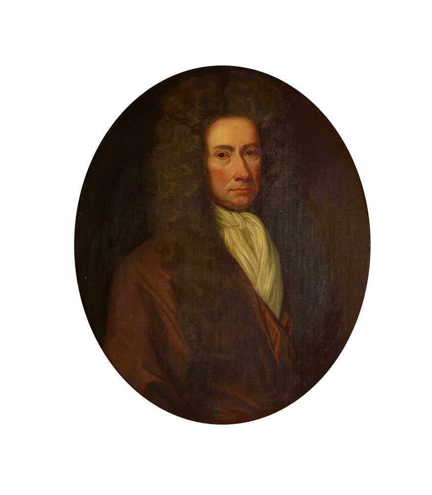 Appraisal: LATE TH CENTURY SCOTTISH SCHOOL HALF LENGTH PORTRAIT OF A