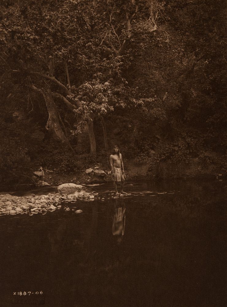 Appraisal: Edward Curtis The Pool - Apache Edward S Curtis -