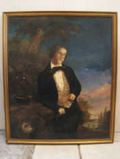 Appraisal: Oil on canvas th century portrait of a gentleman possibly