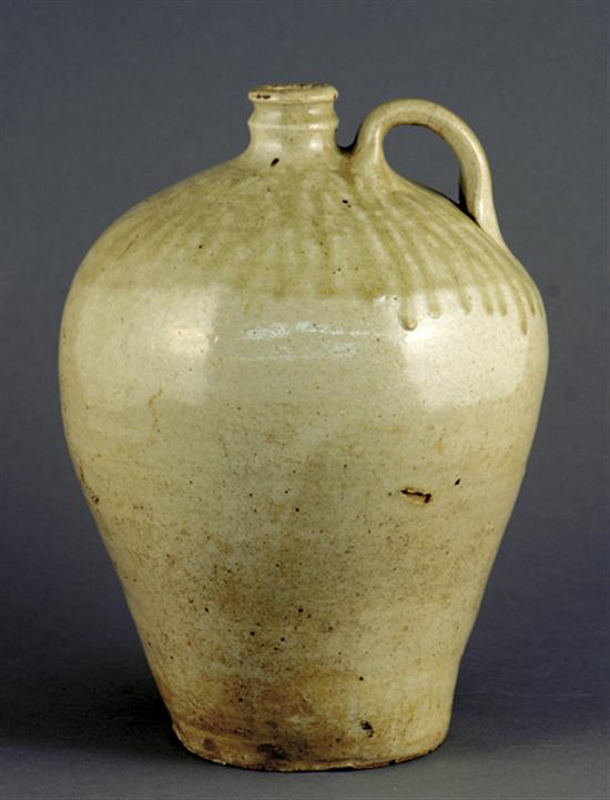 Appraisal: Pottersville South Carolina stoneware jug circa sclassic early form double-glazed