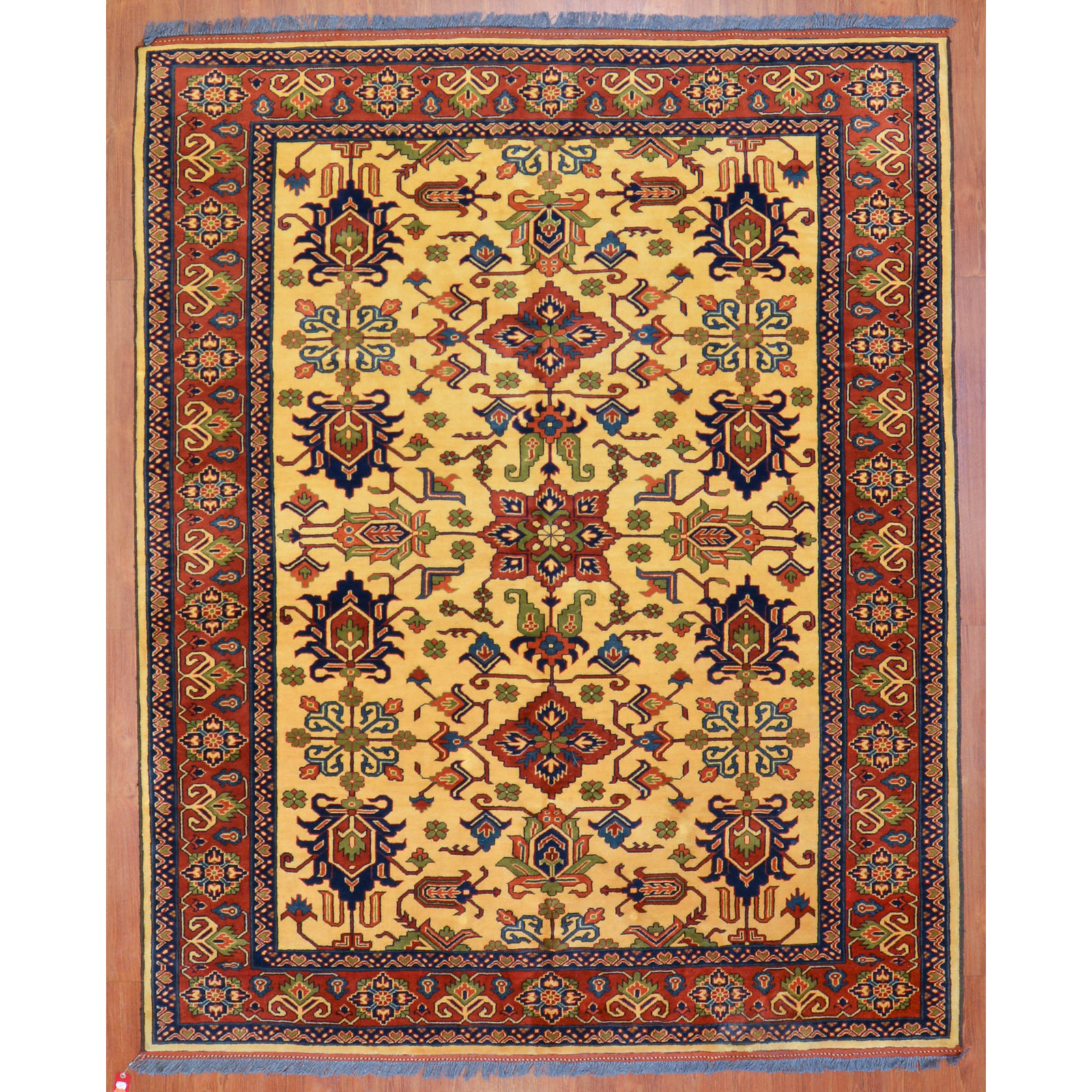 Appraisal: CHOBI RUG PAKISTAN X Modern hand-knotted wool pile