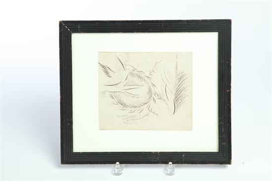 Appraisal: SPENCERIAN PEN AND INK Ohio late th century Birds and