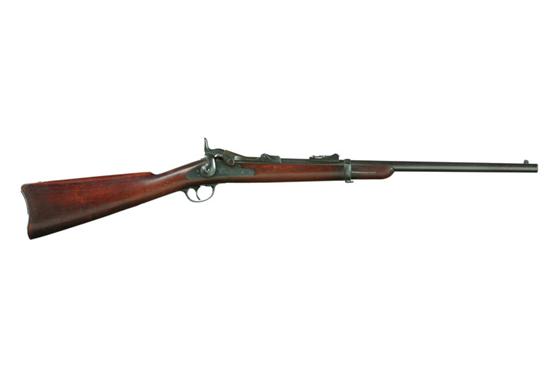 Appraisal: SPRINGFIELD TRAPDOOR RIFLE Carbine in - caliber '' round barrel