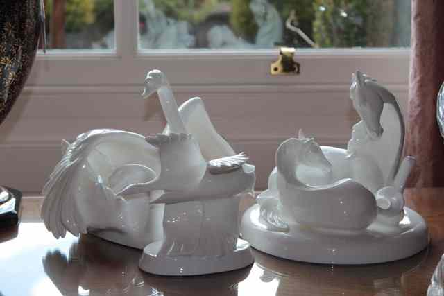 Appraisal: A ROYAL DOULTON WHITE PORCELAIN SCULPTURE from The Images Collection