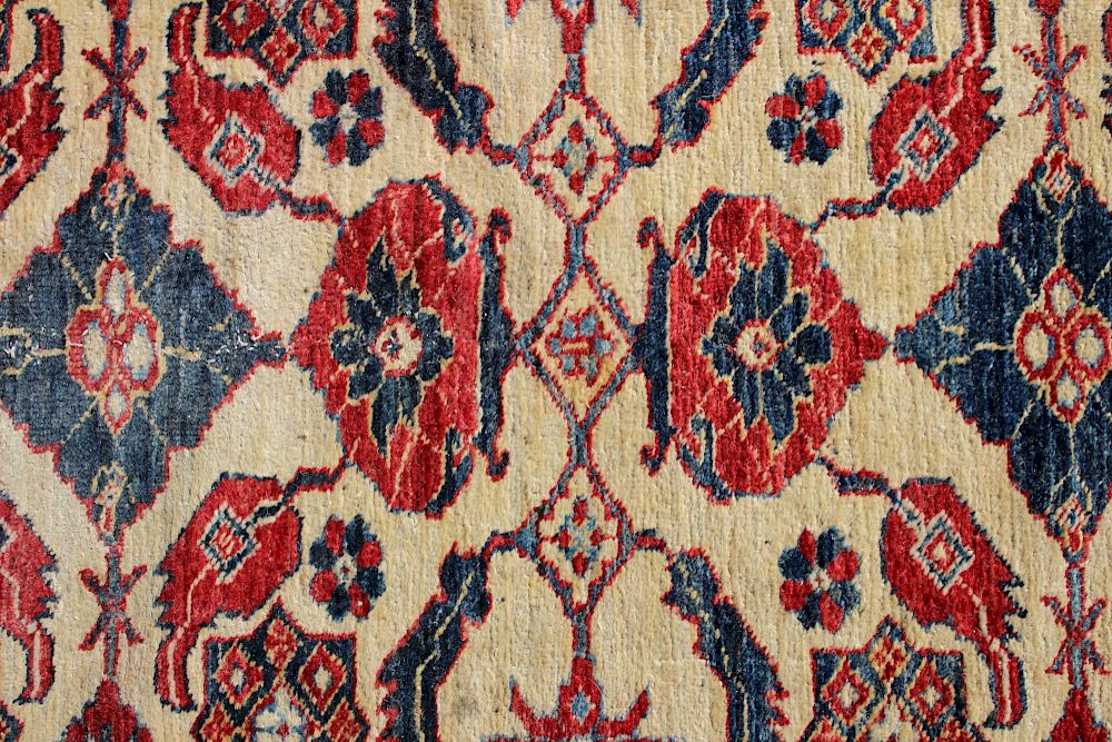 Appraisal: Caucasian Wool Rug '- x ' Caucasian Hand Knotted Wool