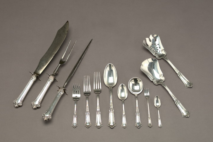 Appraisal: One Hundred-Piece Gorham Sterling Silver Albemarle Partial Flatware Service for