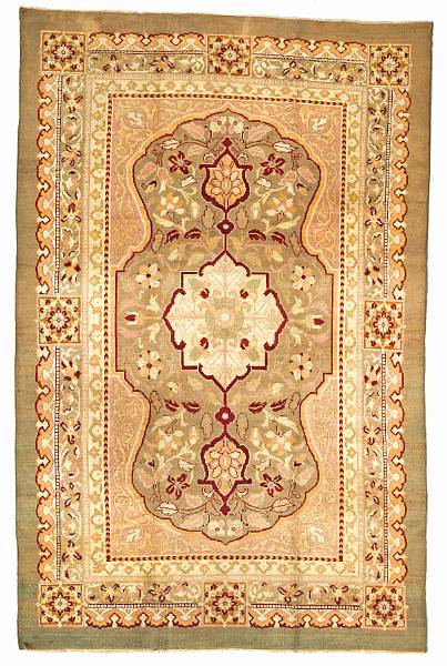 Appraisal: An Amritsar carpet India late th century size approximately ft