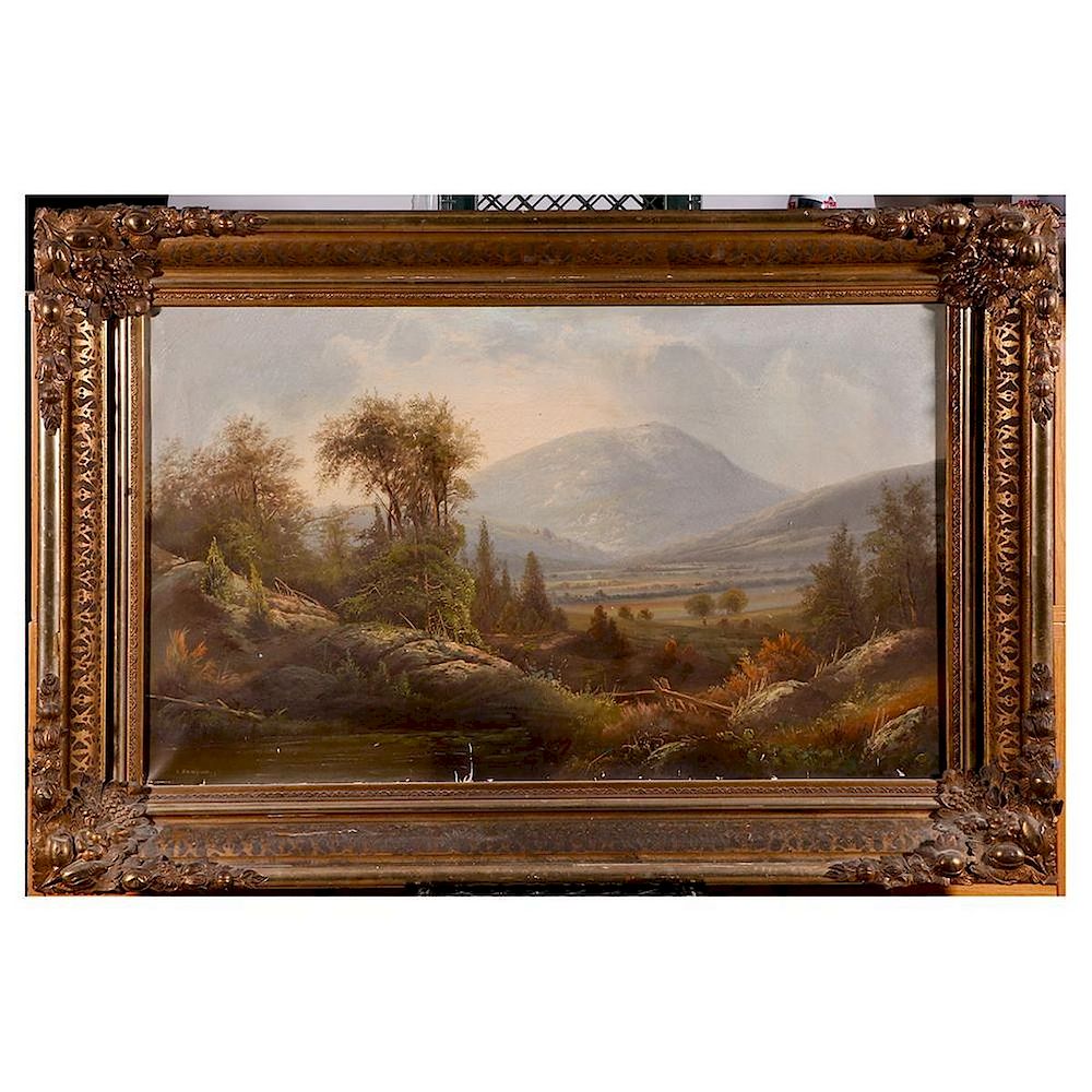 Appraisal: S Sampson th Century Artist S Sampson Title Landscape Signature