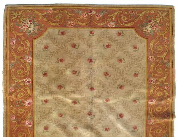 Appraisal: A Savonnerie rug size approximately ft in x ft in