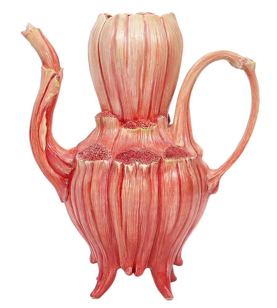 Appraisal: Bonnie Seeman Ceramic Organic Pitcher Bonnie Seeman American Creative ceramic