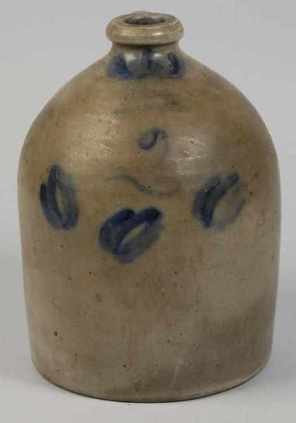 Appraisal: Stoneware Gallon Handled Jug Description Marked A J Buttlei New