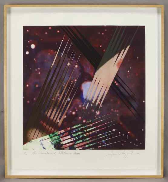 Appraisal: James Rosenquist ''The Persistance of Electronsin Space'' etching on Arches