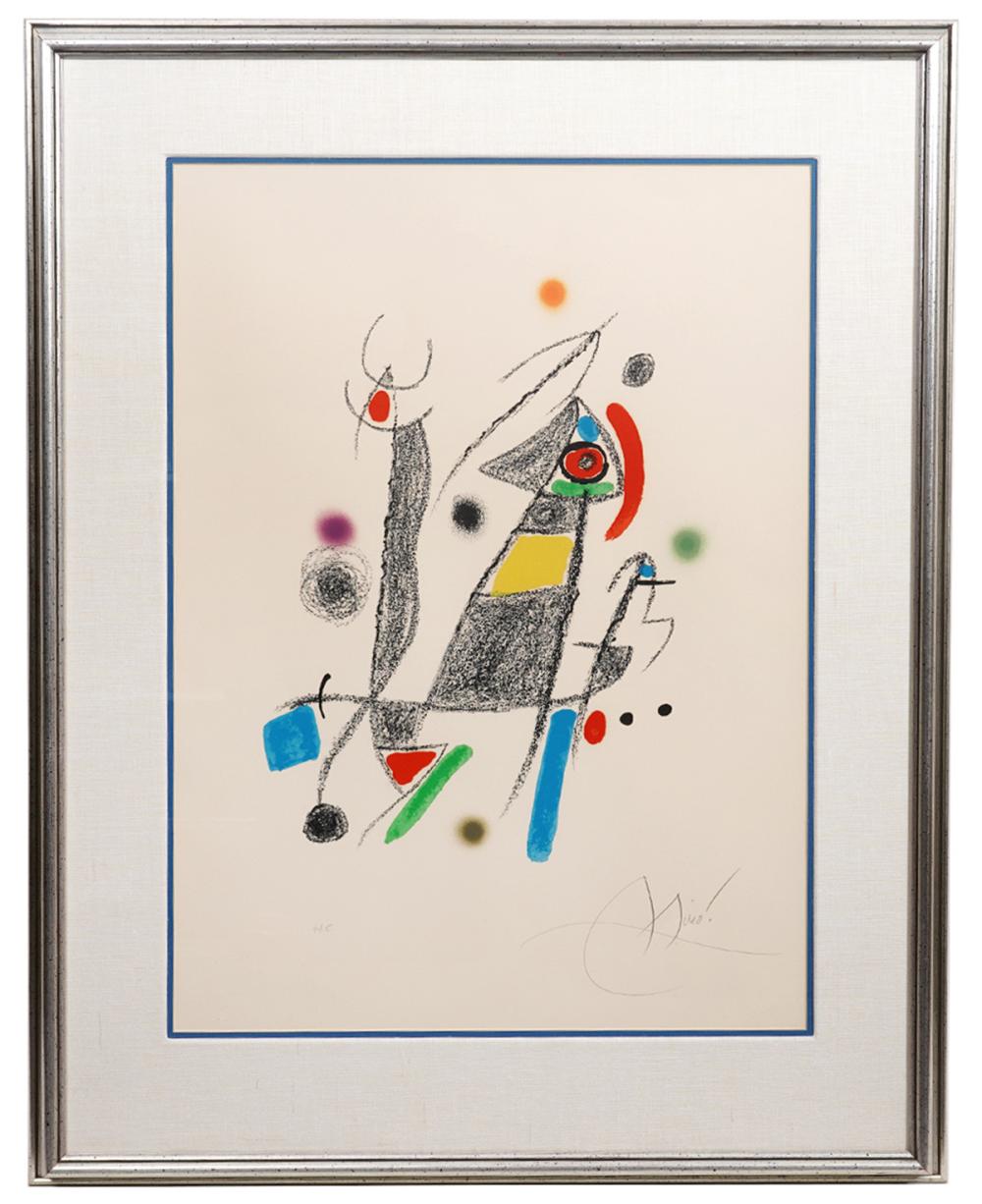 Appraisal: JOAN MIRO 'MARAVILLAS CON VARIACIONES ACR STICAS'Joan Miro Spain -