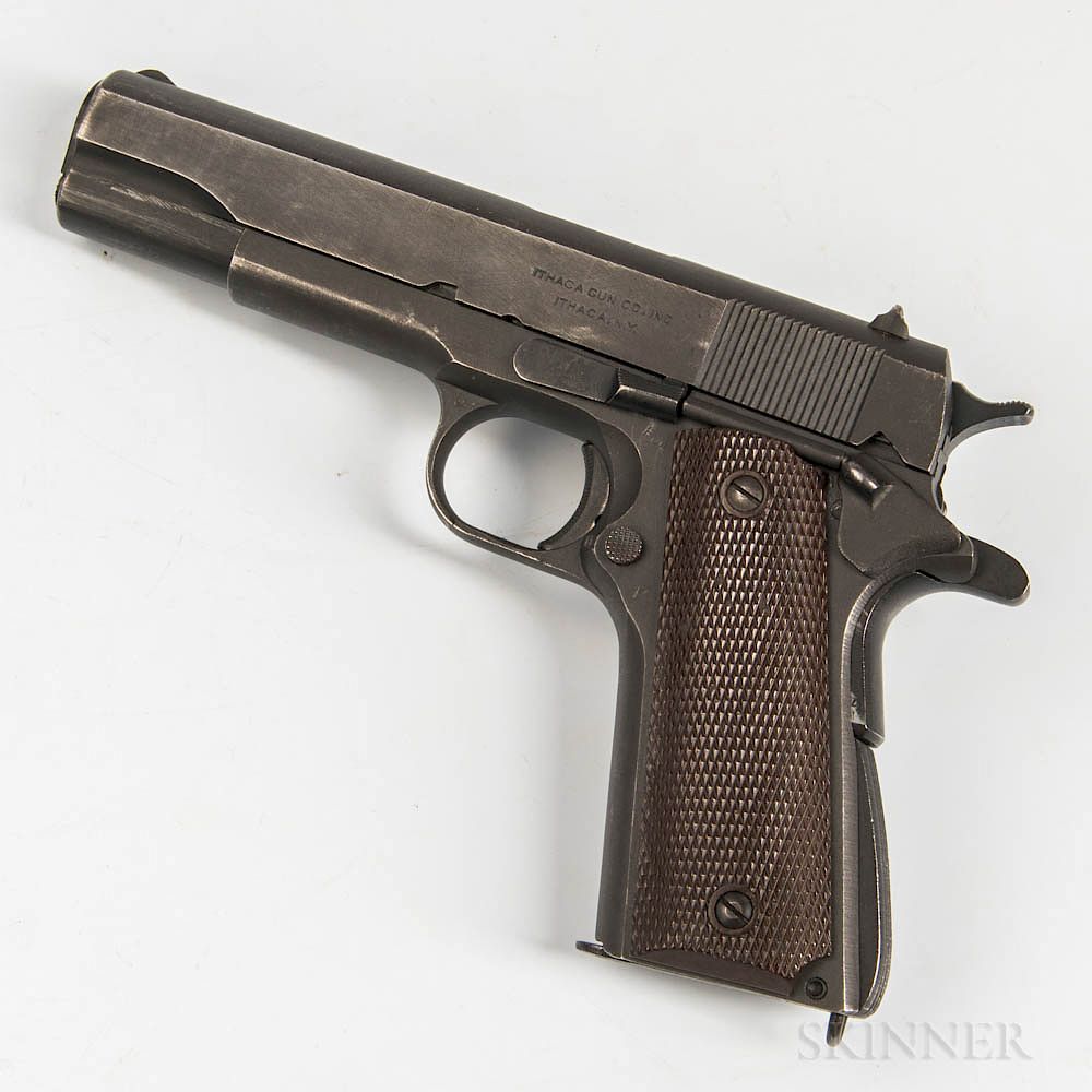 Appraisal: Ithaca Model A Semiautomatic Pistol Ithaca Model A Semiautomatic Pistol