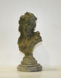 Appraisal: A Louis XVI style bronze figure of a women cm