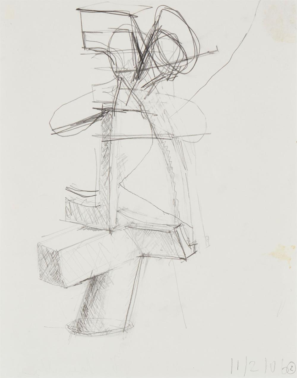 Appraisal: Thomas Kiesewetter b German Untitled - - Graphite on paper