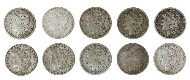 Appraisal: lot of U S Morgan Silver Dollars 'O'