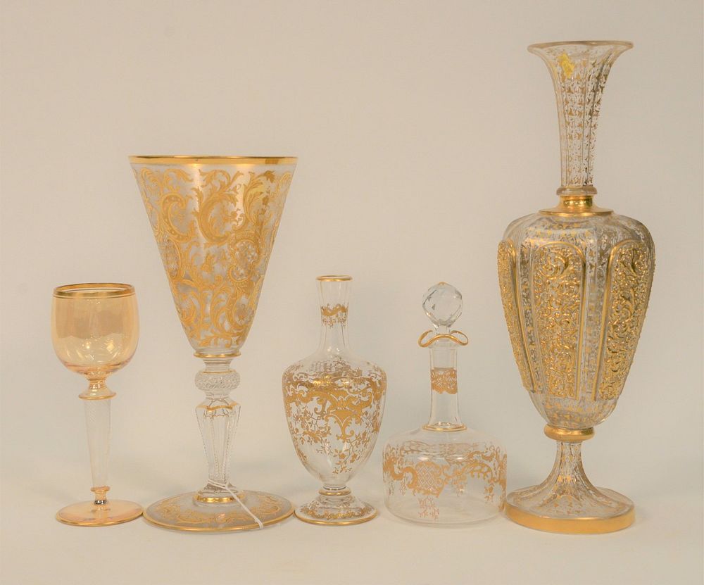 Appraisal: Twenty-six Piece Group of Assorted Glass to include set of