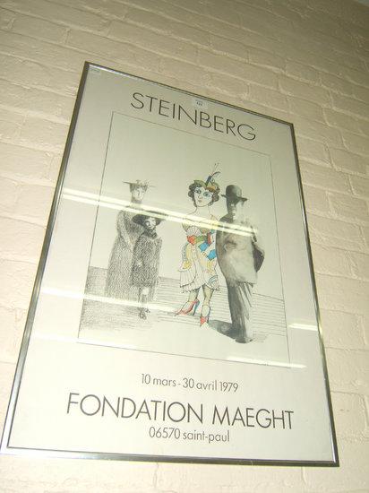 Appraisal: A Steinberg Foundation Maeght framed poster x