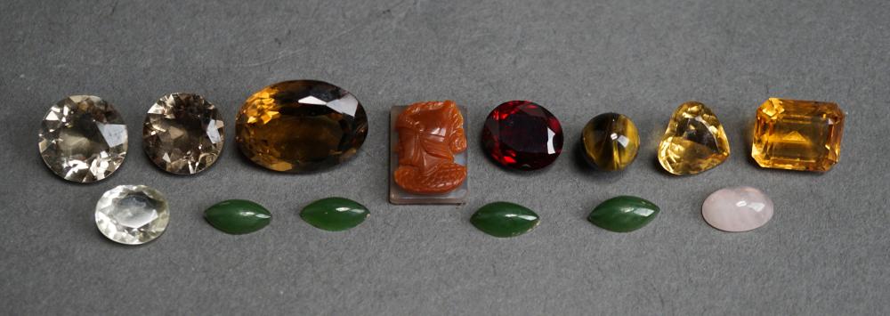 Appraisal: Small Collection of Unmounted Stones