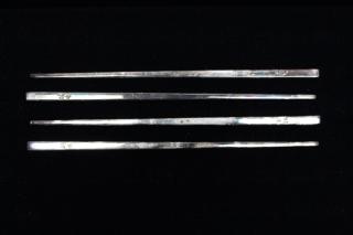 Appraisal: Reed Barton Silver Plated Chopsticks Pairs Reed Barton Silver Plated