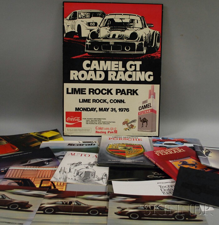 Appraisal: Group of Vintage s and s Automobile Brochures Books and