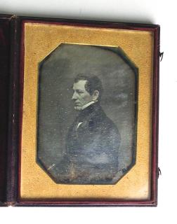 Appraisal: Half plate daguerreotype of Nathaniel Silsbee - Mayor of Salem