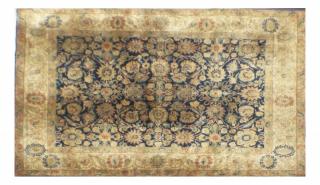 Appraisal: Contemporary Floral Rug Contemporary floral rug x Fading otherwise in