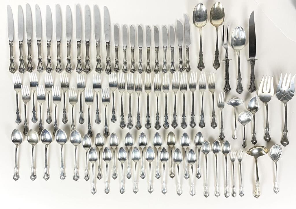 Appraisal: pc Reed Barton Sterling Silver Flatware Set Sterling Handled Dinner