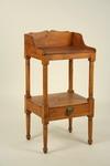 Appraisal: WASH STAND - Circa pine wash stand having a shaped