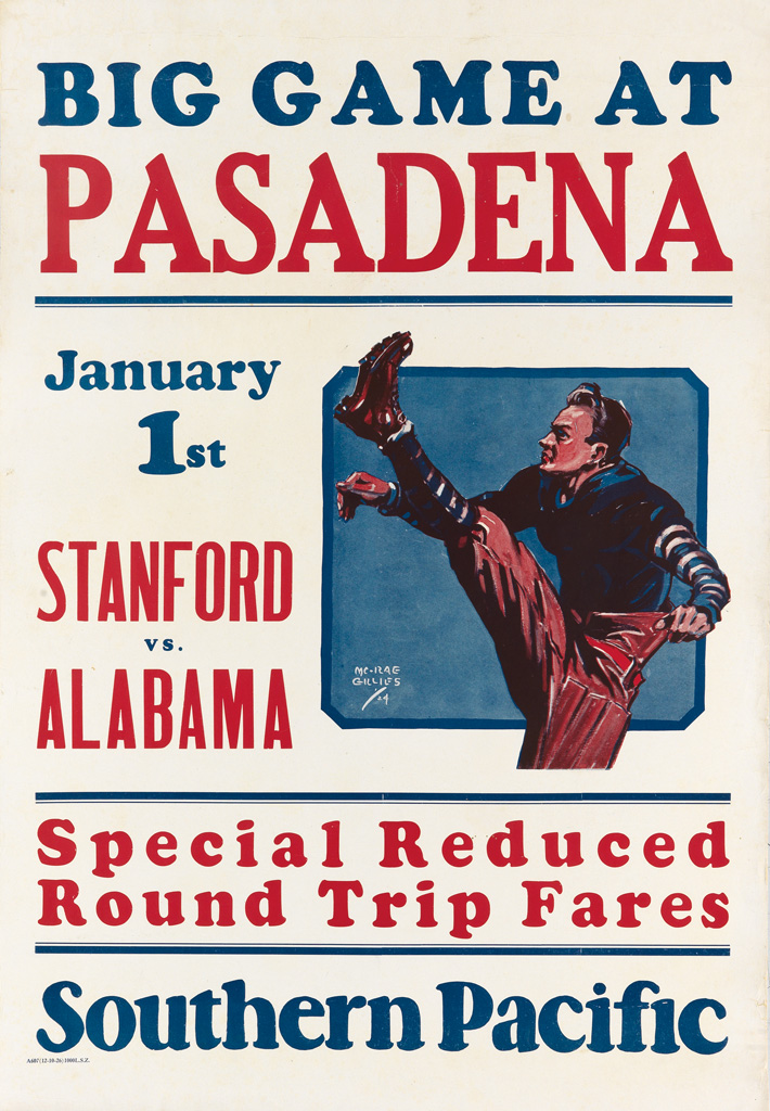 Appraisal: WILLIAM MCRAE GILLIES - BIG GAME AT PASADENA SOUTHERN PACIFIC