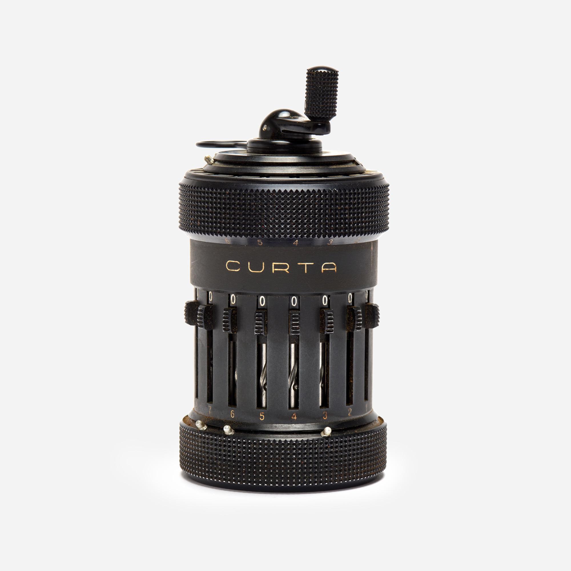 Appraisal: CURTA TYPE I MECHANICAL CALCULATOR A Curta Type I pocket