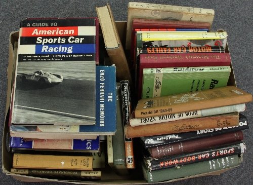 Appraisal: A quantity of automotive and engineering books including Enzo Ferrari